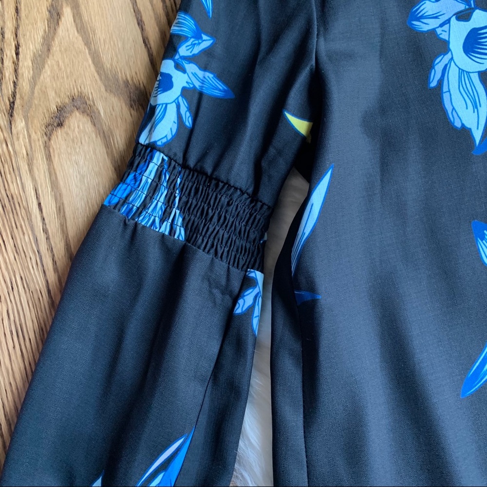 Blue Tree Swing Trapeze Dress - Picture 5 of 9